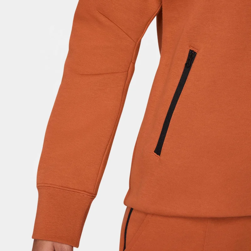 Nike Brown Women's Sportswear Tech Fleece Windrunner Full-Zip Hoodie for Women | Best Price UAE