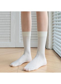 Mid-tube Socks Milk Yellow 27cm