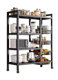 AIWANTO 4 Level Storage Rack Multi Purpose Versatile Heavy Duty Kitchen ...