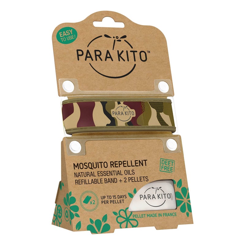 PARA'KITO Mosquito Insect & Bug Protection Wristband - Mosquito Stickers & Bug Spray Alternative - Summer Essentials, Beach Accessories, Hiking & Camping Essentials - Natural Essential Oils (Jungle) - Image 4