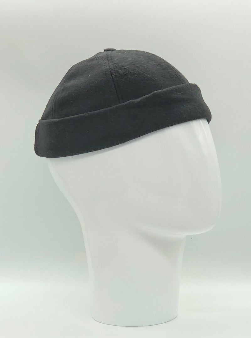 BE Hoope Winter Stamp Retro Hip Hop Dockers Brimless Kipa Skullcap Hat Cap  - Image 1