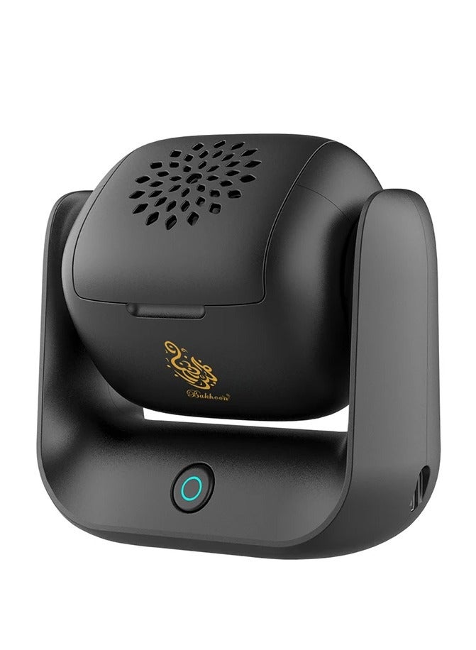 بيتشو مبخرة صغيرة، مبخرة دوارة برائحة قوية قابلة لإعادة الشحن عبر USB، هدية رائعة للمنزل والسيارة والتخييم في الصحراء والسفر - Image 1