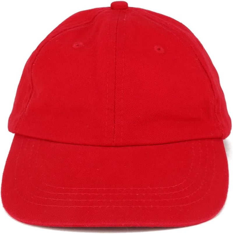 Armycrew Toddler to Youth Washed Chino 100% Cotton Twill Cap with Adjustable Strap - Image 2