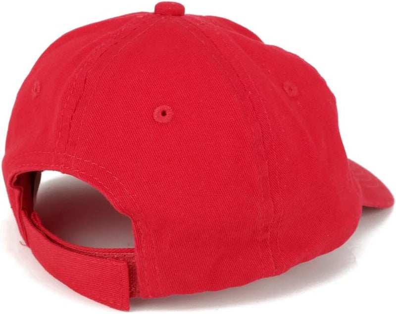 Armycrew Toddler to Youth Washed Chino 100% Cotton Twill Cap with Adjustable Strap - Image 3