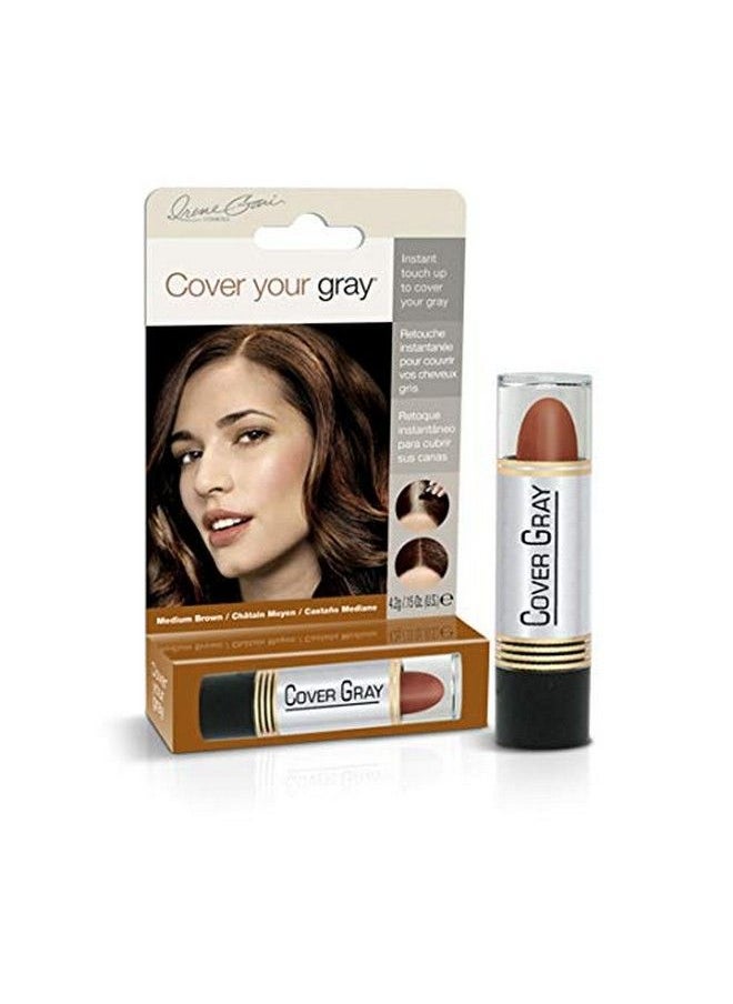 Cover Your Gray Hair Color Touchup Stick Medium Brown (6Pack)  - Image 1