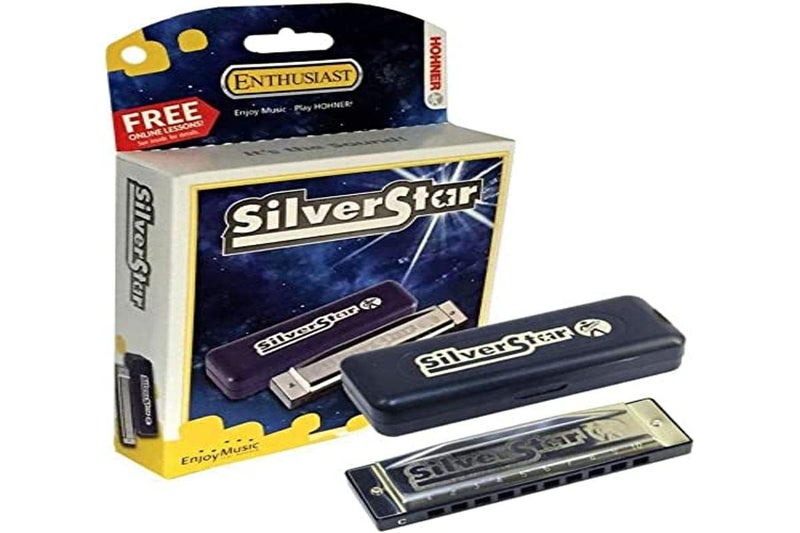 Hohner Silver Star M50401X C-Harmonica, Silver - Image 5