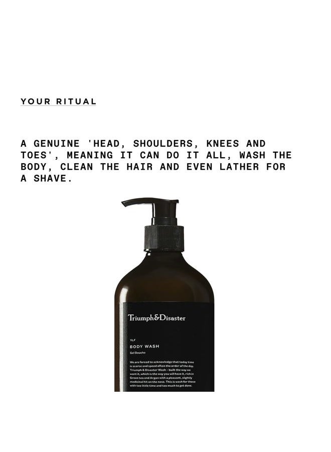 TRIUMPH & DISASTER YLF Body & Hair Wash | Gentle & Hydrating Shower Wash for Men, 500ml - Image 3