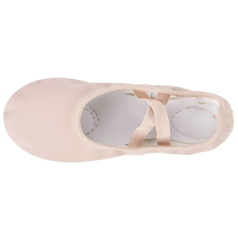 Dynadans Soft Leather Ballet Shoes/Ballet Slippers/Dance Shoes for Girls and Boys (Toddler/Little/Big Kid/Women)-Nude-2M Little Kid - Image 4