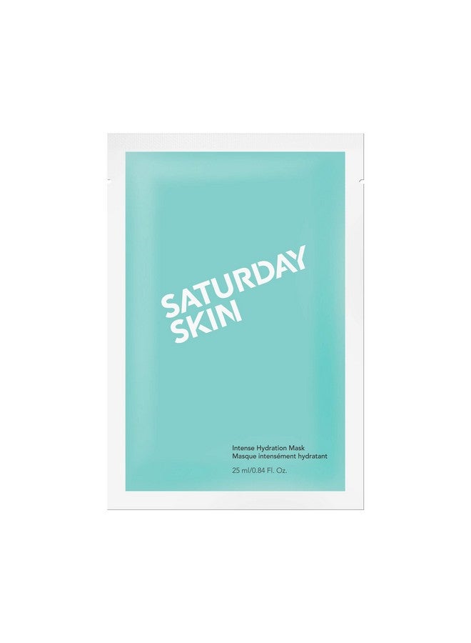 saturday skin Saturday Skin Intense Hydration Mask, Super Leave-on Hydrating&Replumping Face Mask for Dehydrated Skin, Refines Skin Tone & Texture Hypoallergenic, Cruelty Free(25ml/0.84 Fl Oz) - Image 1