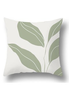 Y&D Green abstract geometric print pillowcase pillow cover 45*45cm 