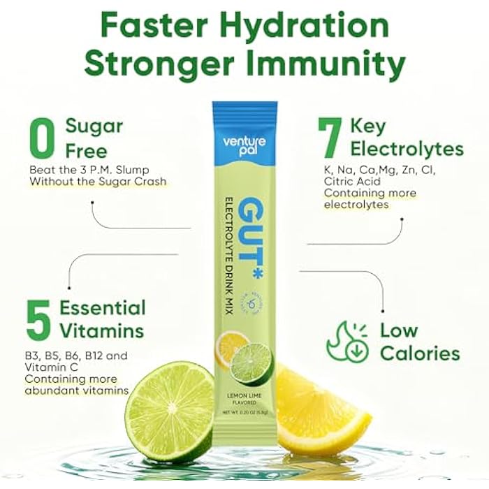 Venture Pal Gut Health Supplement and Electrolytes Powder - Variety-R1 - Image 4