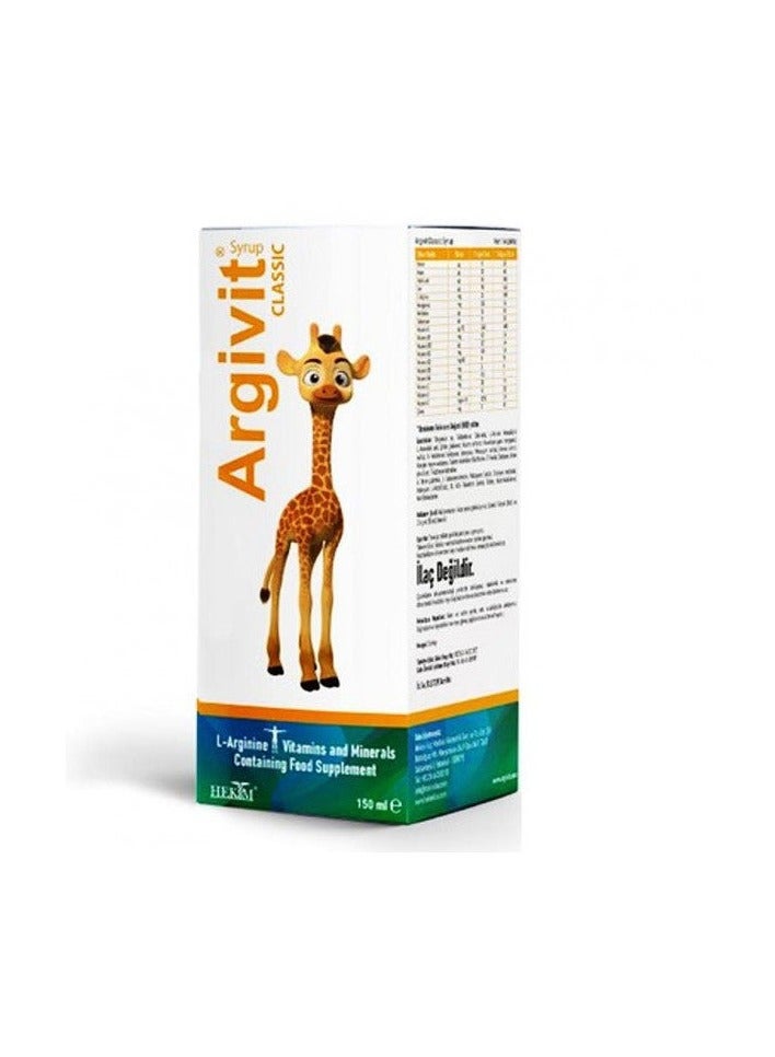 Argivit Classic Syrup 150 Ml