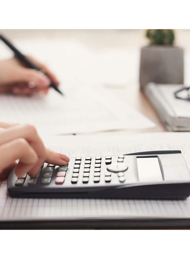 الآلة الحاسبة العلمية مع ميزات 552 المتقدمة - الطاقة الشمسية والبطارية ، متعددة الوظائف ، المدرسة الثانوية والرياضيات الجامعية ، المثلثات ، الإحصاءات ، الجبر ، المتانة ، العرض الكبيرة - Image 5