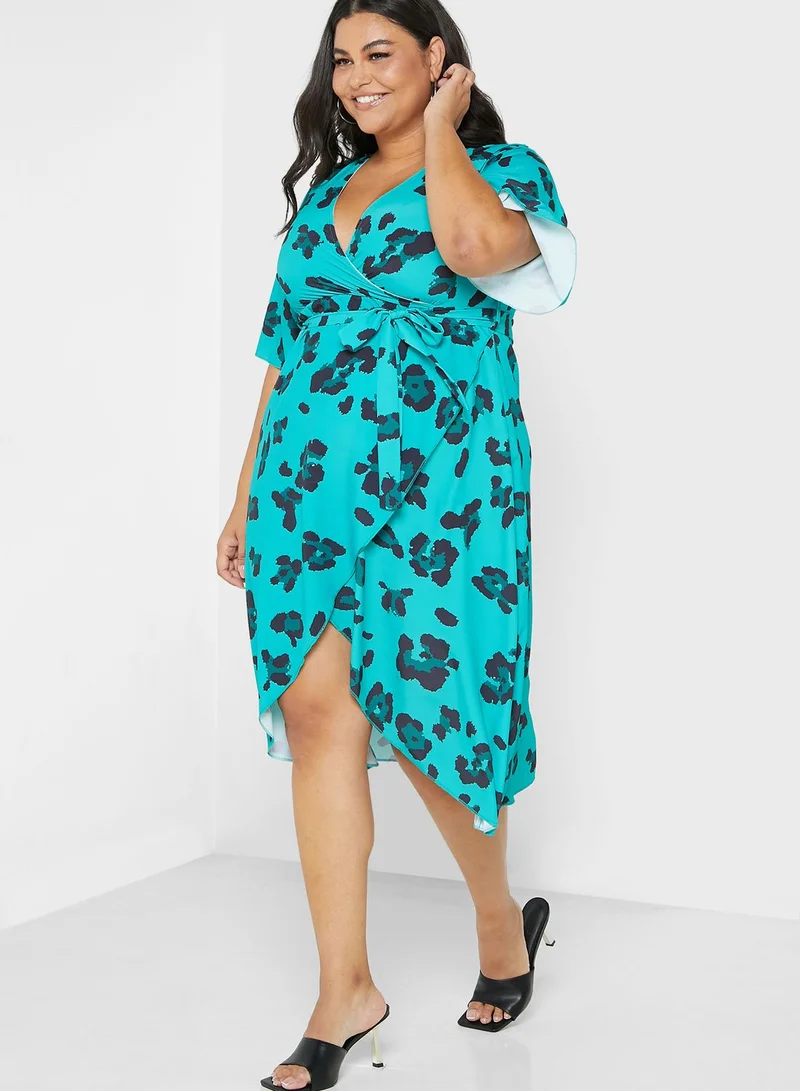 Yours Clothing Leopard Print Dress