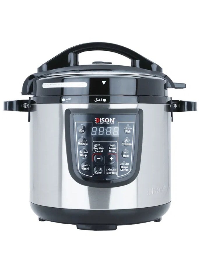 EDISON - Edison Electric Pressure Cooker Pro Granite Hand Bowl 8 Liter 1200 Watt - Image 1