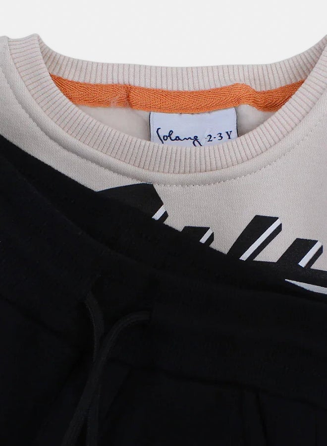 سولانج طقم بيجامة أولادي بيج بطبعة ستيتش - Image 3