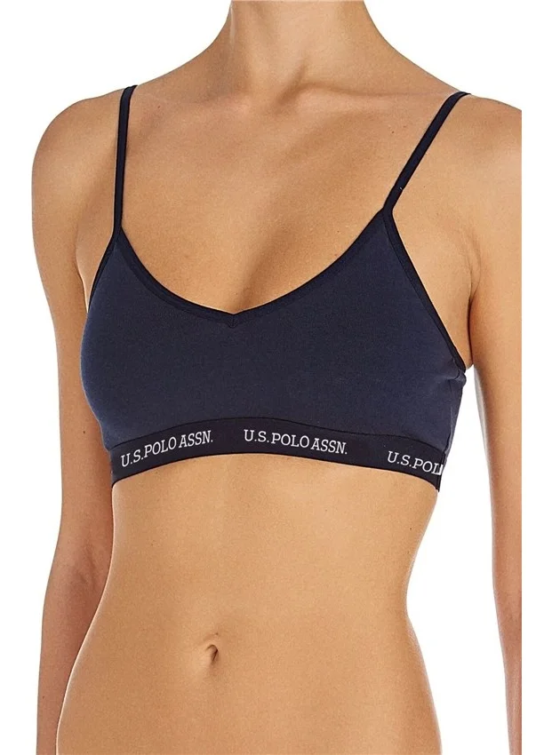 U.S. Polo Assn. BASE. Polo Assn. Women's Navy Blue Cup Bustier 66116