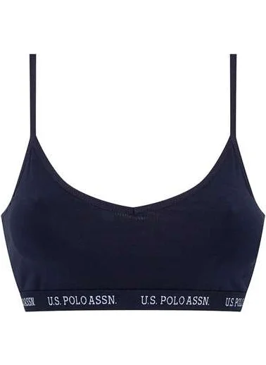 يو اس بولو اسن BASE. Polo Assn. Women's Navy Blue Cup Bustier 66116