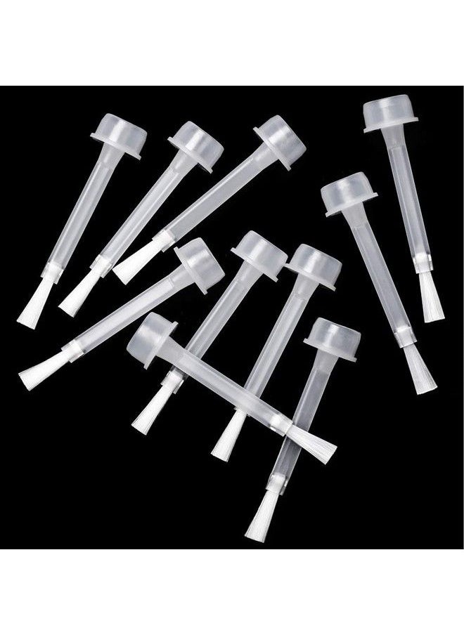 AZUREBEAUTY Dip Powder Replacement Liquid Brush 10Pcsset For Dipping Powder Base Coattop Coatactivator Brushes  - Image 2