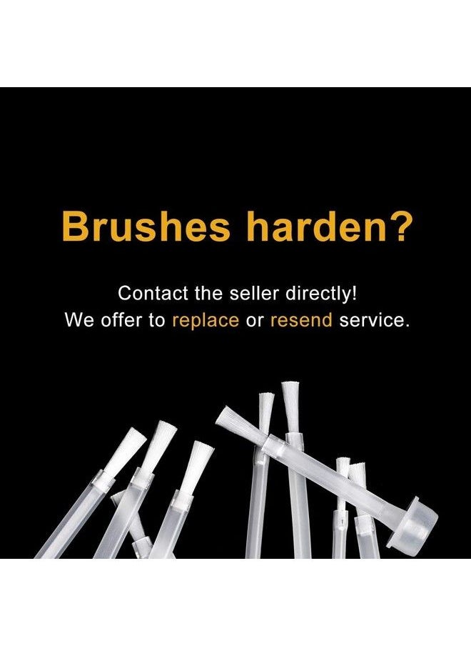 AZUREBEAUTY Dip Powder Replacement Liquid Brush 10Pcsset For Dipping Powder Base Coattop Coatactivator Brushes  - Image 3