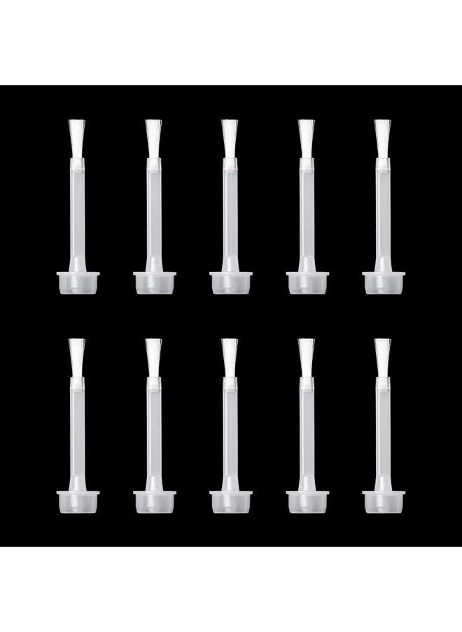 AZUREBEAUTY Dip Powder Replacement Liquid Brush 10Pcsset For Dipping Powder Base Coattop Coatactivator Brushes  - Image 4