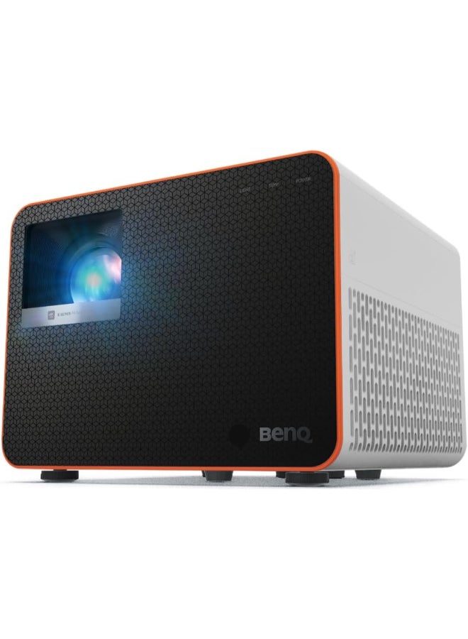 BenQ X3100i True 4K UHD 4LED Gaming Projector, 3300 ANSI Lumens, 4.2ms 1080p 240Hz, 100% DCI-P3, Preset Game Modes, Android TV, 10W TreVolo Speakers, Vertical Lens Shift, eARC, 3D, KSA Version - 2 Year Warranty X3100i White - Image 1