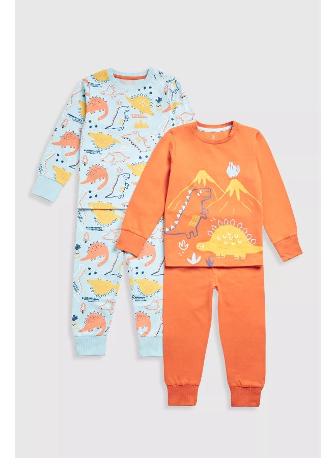 mothercare بيجامة ديناصور - عبوة 2 - Image 2