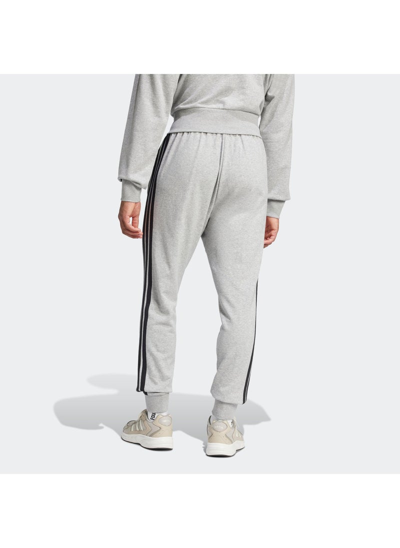 Adidas Essentials Three Stripes French Terry Pants - Image 2