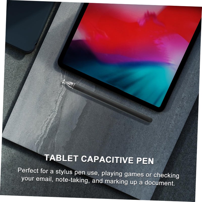 Capacitive Stylus Pen for Tablets and Cellphones Smooth Writing Comfortable Grip Black - Image 5
