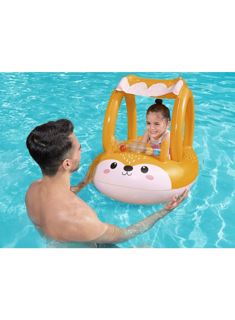 بست واي Bestway Inflatable Pontoon with roof BOAT FOX with bottom Moving balls 94cm x 66cm - No: 34168 - Image 3