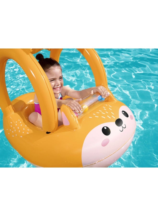 بست واي Bestway Inflatable Pontoon with roof BOAT FOX with bottom Moving balls 94cm x 66cm - No: 34168 - Image 4