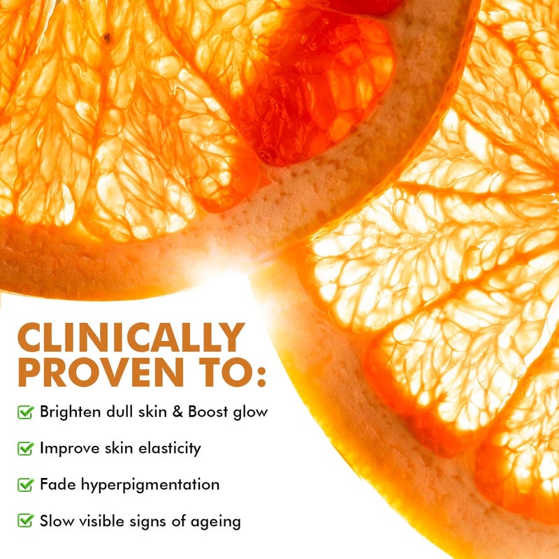Conscious Chemist Vitamin C 10% Face Serum | 30ml | Brightening & Anti-Aging Serum with Ferulic Acid | Reduces Dark Circles, Fine Lines & Dullness | For Glowing Skin â€“ Men & Women - Image 5