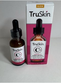 TruSkin TruSkin Vitamin C+ Super Serum+ 4-way Age Defense Formula 1 oz NEW‏ 