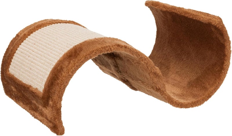 Trixie 43260 Wavy Scratching Board 29 Ã— 18 Ã— 50 cm Brown - Image 1