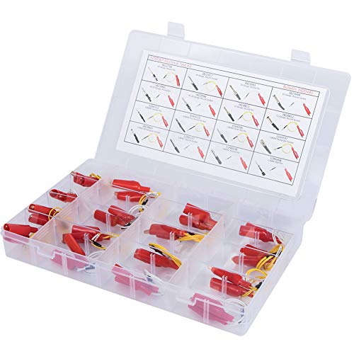 Bonbo 5299367 Test Lead Kit 16 Pieces Electrical Testers Wire Connectors Cables Set for Cummins Circuit Connection/Experiment - Image 1