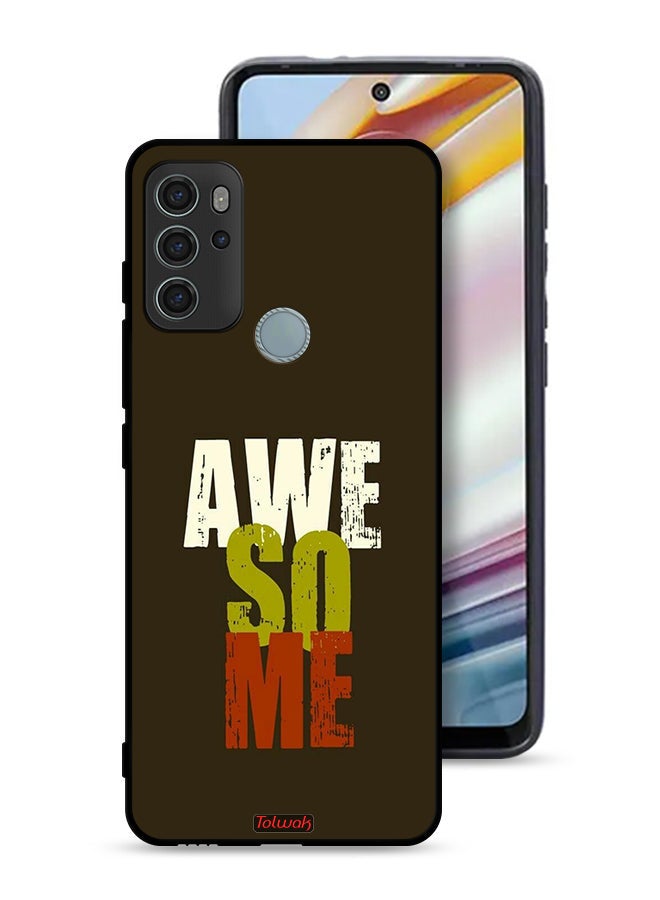 Tolwak Motorola Moto G60S Protective Case Cover Awesome - Image 1