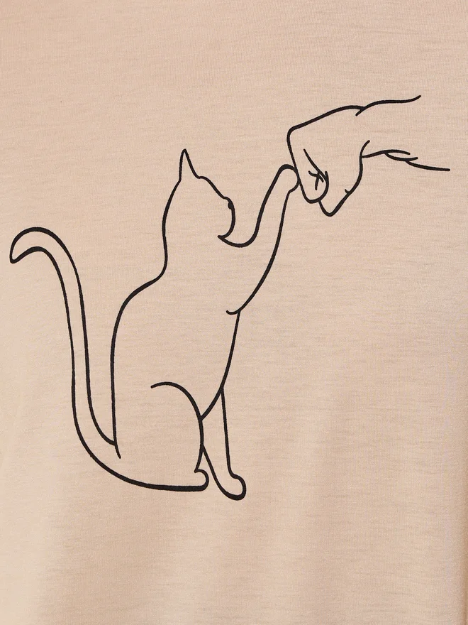 Styli Styli Graphic Printed Regular Fit T-Shirt