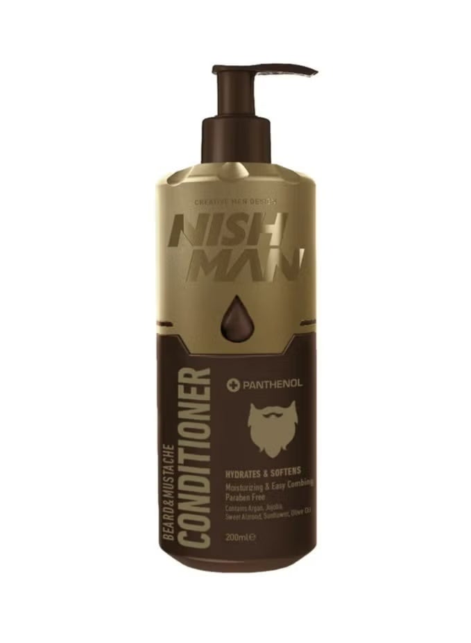 NISHMAN Beard & Mustache Cream Conditioner 200ml