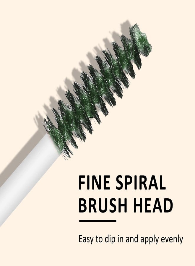 بوبين ماسكارا بوبين اللامعة، ماسكارا براقة بألوان زاهية للرموش، تدوم طويلاً ومقاومة للماء، تطيل الرموش وتكثفها، مثالية للحفلات وحفلات الزفاف. - Image 4