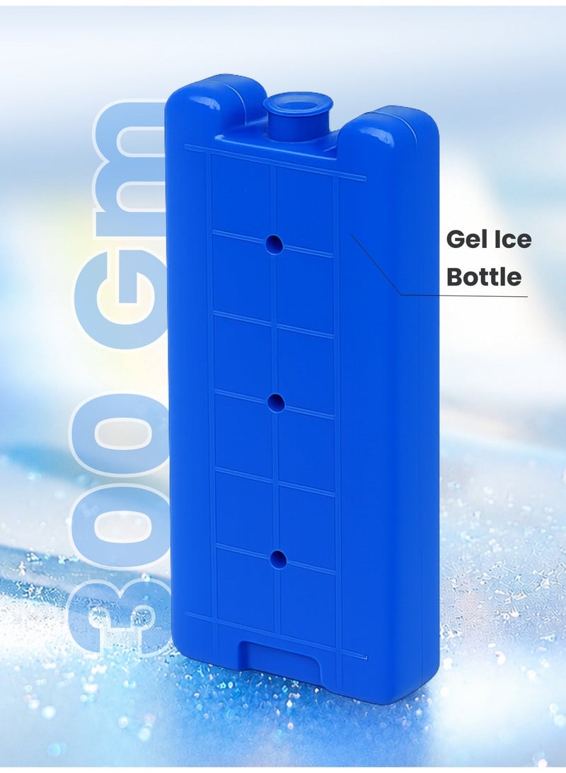 FRIO 300GM Reusable Gel Ice Bottle – Long Lasting Freezer Pack for Lunch Box & Cooler Bags | Leakproof Cooling Bottle for Food, Breastmilk Storage, School, Work, Picnic & Travel - Image 1