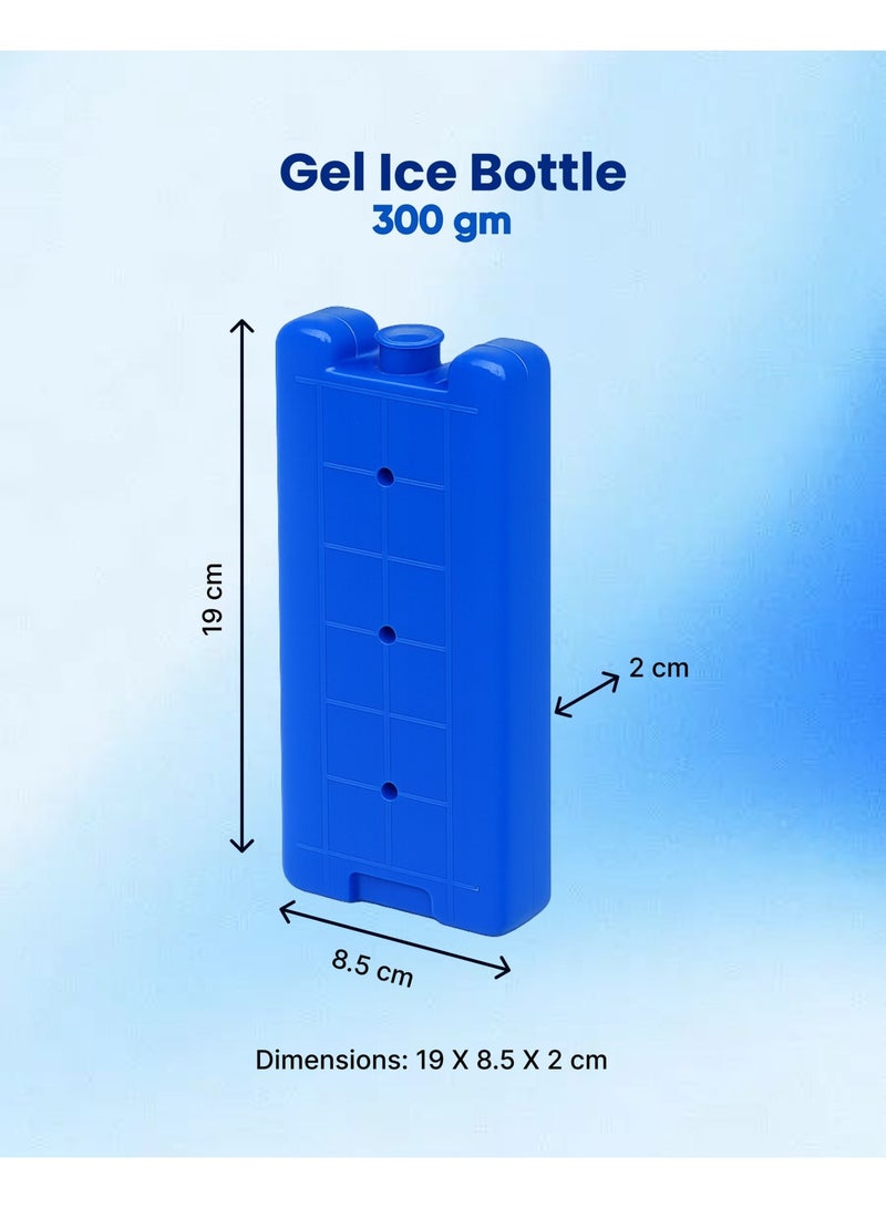 FRIO 300GM Reusable Gel Ice Bottle – Long Lasting Freezer Pack for Lunch Box & Cooler Bags | Leakproof Cooling Bottle for Food, Breastmilk Storage, School, Work, Picnic & Travel - Image 2