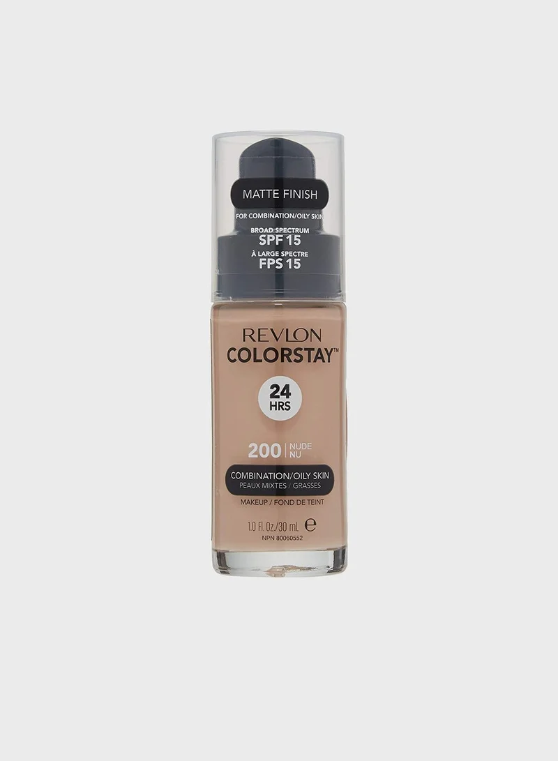 Revlon Colorstay Foundation For Combination Oily Skin - Nude