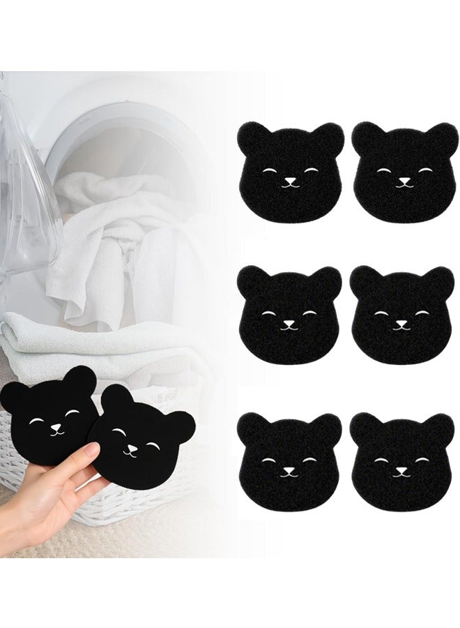 6 PCS Reusable Hair and Lint Catcher, Wet and Dry Use Pet Hair Catcher,for Washer Dryer Bedding Clothes - Image 1