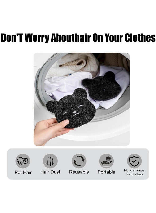 6 PCS Reusable Hair and Lint Catcher, Wet and Dry Use Pet Hair Catcher,for Washer Dryer Bedding Clothes - Image 5
