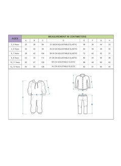 costumax Toycee Chef Costume 428 8-9  - Image 3