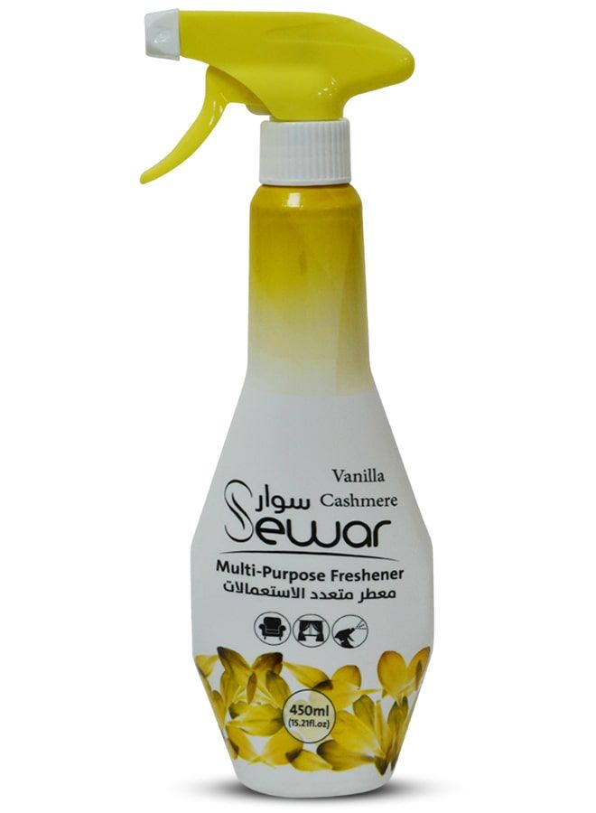 معطر متعدد الأغراض 450 مل برائحة الفانيليا والكشمير
