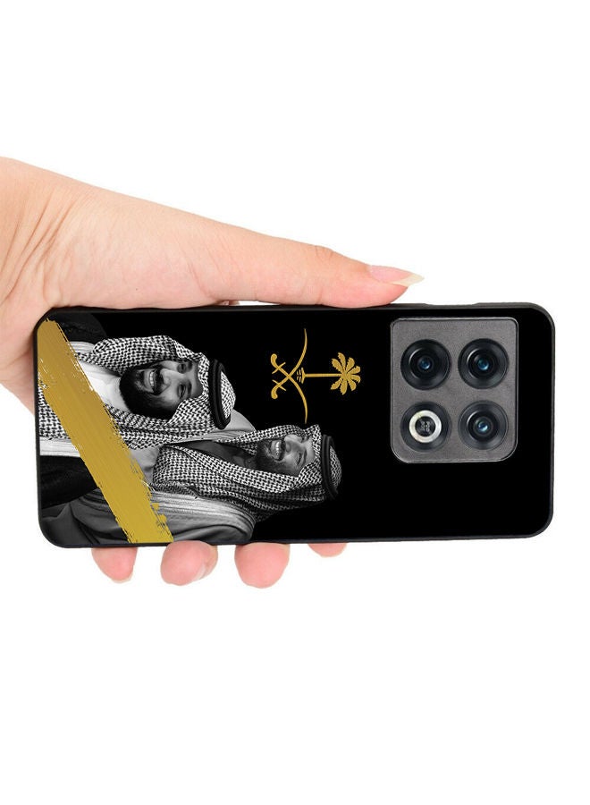 TPU Protection and Hybrid Rigid Clear Back Cover Case Mohammed Bin Salman for OnePlus 10 Pro