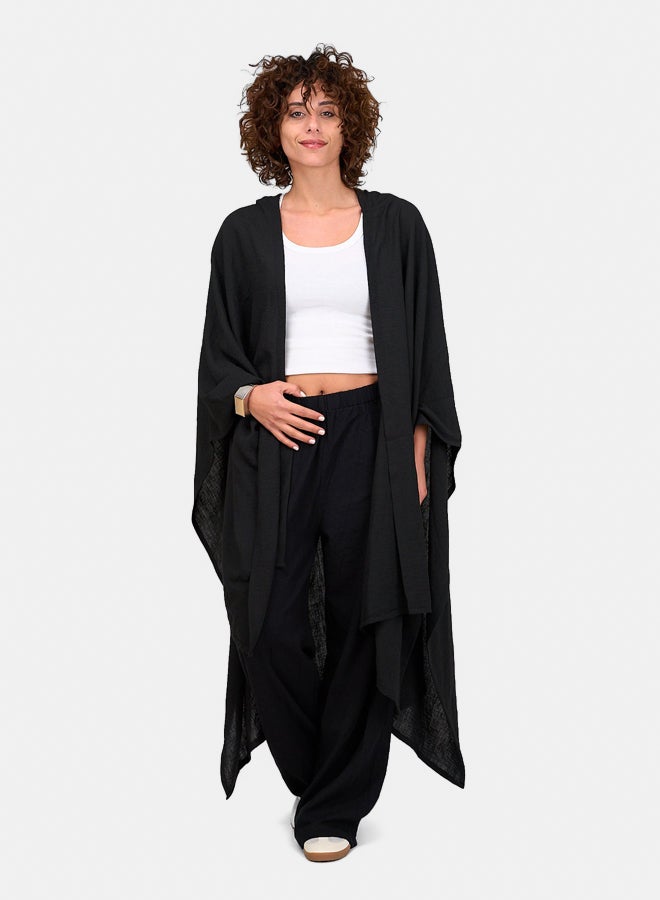 Clue Hooded One Size Kimono  - Image 1