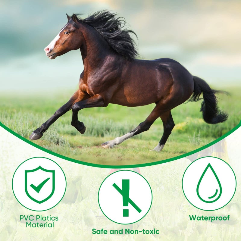 Konohan Horse Measuring Tape for Height and Weight Multifunctional Horse Weight Tape Portable PVC Weight Measure for Horses, 8.2 Feet Long - Image 3