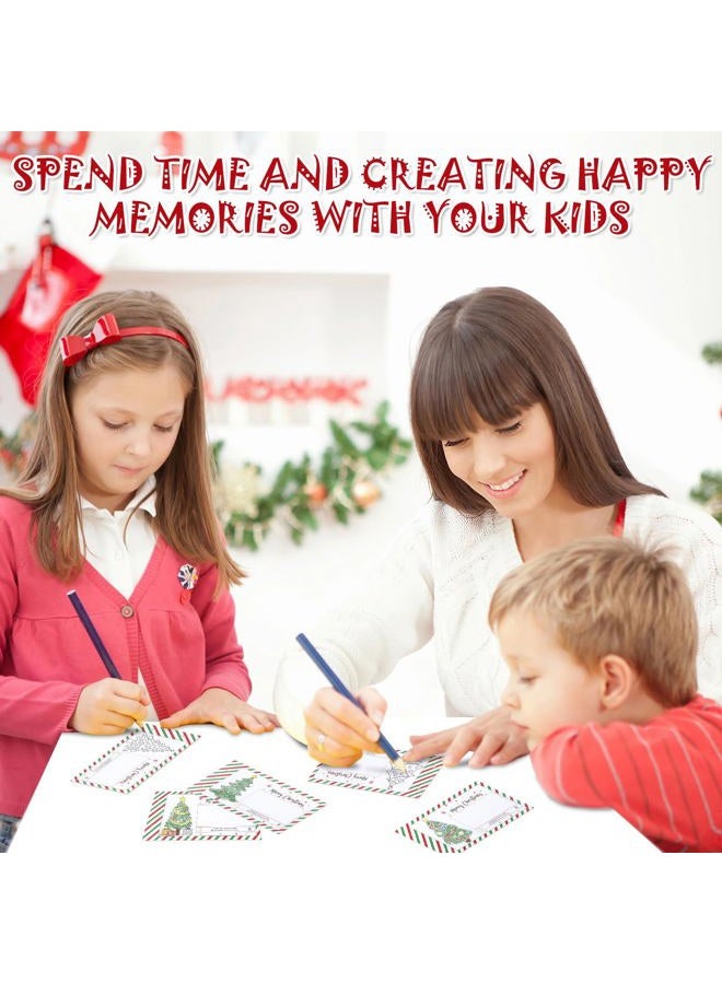 JULEASEL Fun Christmas Coupon Book for Kids- Unique Christmas-Gifts from Parents, Personalized Xmas Presents for Kiddos | 20 Xmas Themed Coupons +10 Fillable Blank Cards, Christmas Design - Image 5